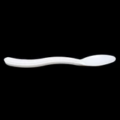 Plastik Şeffaf Beyaz Sup Kaşık - Tatlı Dondurma Kaşığı - 12.5 Cm. - 50 Adetlik 3 Paket - 4