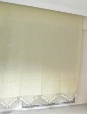 El İşi Dantelli Naturel Buldan Perdesi (140*150) thumbnail 1