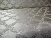 Milenyum Saraylı Lüx Maxi Çekyat Örtüsü (280x170)-Gümüş - 2