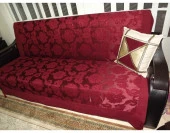 Milenyum Saraylı Lüx Kolsuz Koltuk Örtüsü Takımı (3+3+1+1)-Bordo thumbnail 2