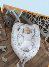 Anne Yanı Yatağı, Bebek Uyku Yatağı ve Yastığı-STAR BEYAZ - 2