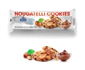 Merba Nougatelli Cookies Bitter Çikolatalı Kakaolu Fındık Kremalı Dolgulu Kurabiye 175 Gr. (1 Paket) - 1