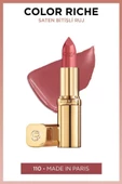 Loreal Paris Color Riche Satin Bitişli Ruj - 110 Made In Paris thumbnail 1
