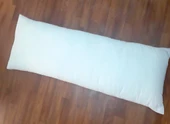 Karı Koca Yastığı 50x130+Yastık Kılıfı, Doğal Pamuk, Uzun Yastık (50x130) - 6