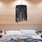 LİLATOLYE Atolye Zed Makrome Voluted Gri Avize ZED84 - 1