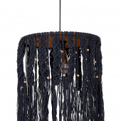 LİLATOLYE Atolye Zed Makrome Voluted Gri Avize ZED84 - 2