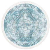 Brillant Latex Yuvarlak Kaymaz Taban Halı-BEST HLD11307.801-(150Q) - 2