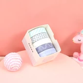 Vintage Washi Tape Bant Baskılı Yapışkanlı Maskeleme Kağıdı Desenli bant 5 li - Geometrik N4 - 1