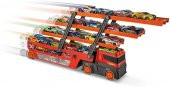 Hot Wheels Mega Tır Turuncu 50 Araç Kapasiteli Rampalı GHR48 - 7
