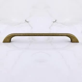 Metal Mobilya Mutfak Dolabı Dolap Kulpu Kulbu Kulpları 192 mm - 19.2 cm Eskitme Antik Sarı thumbnail 3