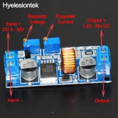 Çift Trimportlu XL4015 5A DC-DC Gerilim Azaltıcı Voltaj Düşürücü - 3