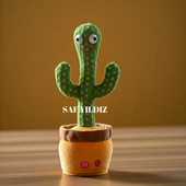 SAF YILDIZ Konuşan Kaktüs Dans Eden Taklitli Sesli Kaktüs - 1