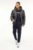 Lumberjack ML NOLANK COAT SN23 3PR Antrasit Melanj  Erkek Kısa Kaban 101813421 - 3