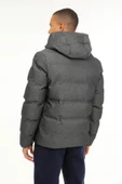 Lumberjack ML NOLANK COAT SN23 3PR Antrasit Melanj  Erkek Kısa Kaban 101813421 - 2