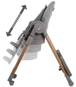 Maxi-Cosi Minla Plus 6'sı Bir Arada Ahşap Görünümlü 4 Tekerlekli Mama Sandalyesi Elegance Graphite thumbnail 12