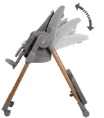 Maxi-Cosi Minla Plus 6'sı Bir Arada Ahşap Görünümlü 4 Tekerlekli Mama Sandalyesi Elegance Graphite thumbnail 11