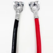 SUN-SNR 2 Adet 35 mm2 Akü Birleştirici Ara Kablosu 35 cm Uzunluğunda CCABT35S030-T2 - 4