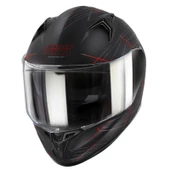 GIVI 50.7 PHOBIA MAT SİYAH-KIRMIZI KASK - 2