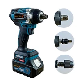 Alman 256 Vf 12 Ah Brushless Çift Bataryalı Somun Sökme Sıkma Makinesi 41 Parça Full Setli - 4