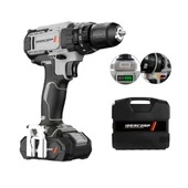 Darbeli Titan Şanjuman 105Nm 2x Akülü Şarjlı Akülü Vidalama Matkap 27 Parça Set Hediye - 3