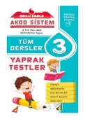 3 Sınıf Akıllı Damla Tüm Dersler Yaprak Testi Damla Yayınevi - 1
