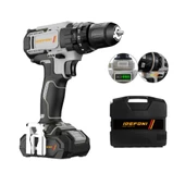 Darbeli Titan Şanjuman 105Nm 2x Akülü Şarjlı Akülü Vidalama Matkap 27 Parça Set Hediye - 4