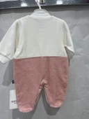 ugurböceğiçocuk Slopet Görünüm Ayılı Kadife Bebek Tuluım 2339 - 9