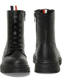 U.S.POLO ASSN HALLES 4PR SİYAH COMFORT CASUAL ANATOMİK GÜNLÜK KADIN BOT - 5
