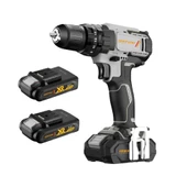 Darbeli Titan Şanjuman 105Nm 2x Akülü Şarjlı Akülü Vidalama Matkap 27 Parça Set Hediye - 2