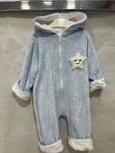 ugurböceğiçocuk Yıldız Armalı Welsoft Fermuarlı Bebek Tulum 1130 thumbnail 1