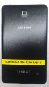 2.EL Samsung Galaxy Tab 4 SM-T230 T232 7.0 SİYAH ARKA KAPAK TAK14 - 1