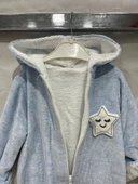 ugurböceğiçocuk Yıldız Armalı Welsoft Fermuarlı Bebek Tulum 1130 thumbnail 9