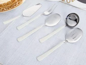 Royking Venüs Sos Seti Çelik Beyaz 5  Parça YTK 028 - 1