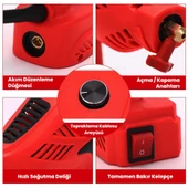 Teknoloji EK-300E 300 Amper Çift Kartlı Turbo Soğutma El Tipi İnvertör Kaynak Makinesi - 5