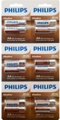 PHILIPS AA ALKALİN KALEM PİL 12Lİ KARTELA - 1