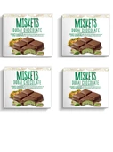 Miskets Dubai Çikolatası 100 Gr X 4 Adet - 1