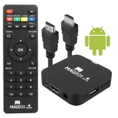 Ayt Magbox Electrobox 2 GB Ram H313 İşlemci 16 GB HDD 4K Ultra HD Android Box Android 10 İ p Tv Destekli - 4