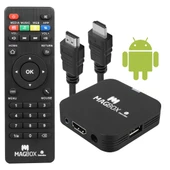 Ayt Magbox Electrobox 2 GB Ram H313 İşlemci 16 GB HDD 4K Ultra HD Android Box Android 10 İ p Tv Destekli - 1