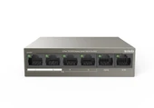 TENDA TEF1106P-4-63W 6PORT 10/100 YÖNETİLEMEZ POE SWITCH - 1