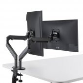 NPO STD7080G 10"-27" Amortisörlü  VESA Monitör Tutucu Çift Kol Koyu Gri - 2