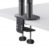 NPO STD7080G 10"-27" Amortisörlü  VESA Monitör Tutucu Çift Kol Koyu Gri - 8