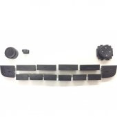 FIAT Fiorino   2007-2016    Oto Teyp Tuş Takımı Set 15 Parça - 2