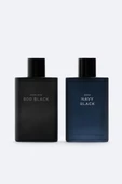 ZARA MAN NAVY BLACK + ZARA MAN 800 BLACK EDT 2X 90ML - 3