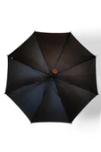 Erkek Şemsiye Siyah Renk Baston Protokol Şemsiye 110 Cm Çap 95 Cm Boy 8 Telli - 4
