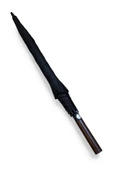 Erkek Şemsiye Siyah Renk Baston Protokol Şemsiye 110 Cm Çap 95 Cm Boy 8 Telli - 3