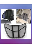Fileli Oto Bel Desteği - File Terletmez Bel Arkası Sırtlık - Ofs Koltuğu Sırtlık - 4