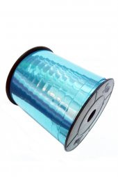 Metalik Mavi Renkli Rafya Balon İpi  8mm x 200 mt - 3