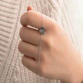 Plaka Kalp Altın Bileklik 14 Ayar (harf,isim,tarih) thumbnail 2