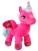 Oyuncak Peluş Kanatlı Unicorn 30 Cm  - Uyku Ve Oyun Arkadaşı Peluş Oyuncak - 1