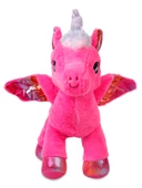 Oyuncak Peluş Kanatlı Unicorn 30 Cm  - Uyku Ve Oyun Arkadaşı Peluş Oyuncak - 2